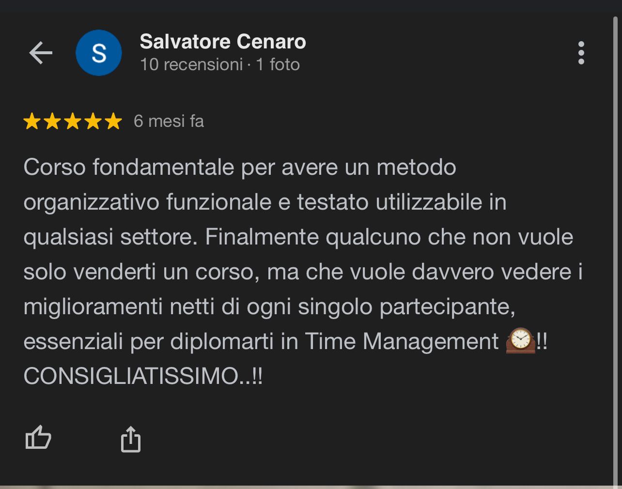 Recensione Imprenditore Investitore